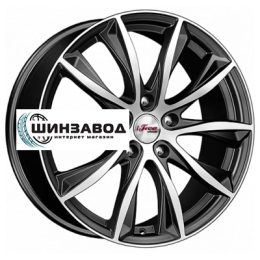 iFree 7,5x18/5x112 ET38 D57,1 Каzантип (КС684М) Блэк Джек