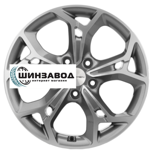 Khomen Wheels 7x17/5x112 ET49 D57,1 KHW1702 (Octavia) Gray-FP