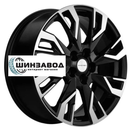 Khomen Wheels 7x18/5x114,3 ET40 D66,1 KHW1809 (Qashqai) Black-FP