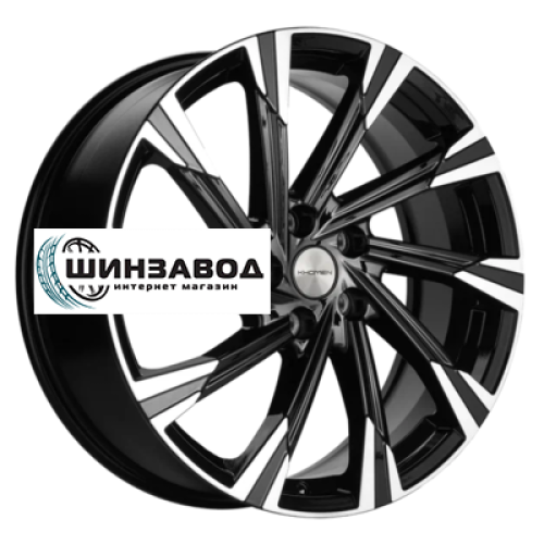 Khomen Wheels 7,5x19/5x108 ET47 D60,1 KHW1901 (Chery Tiggo 8) Black-FP