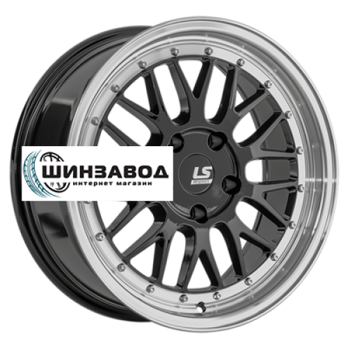 LS FlowForming 8x17/5x120 ET30 D72,6 RC102 BKL (конус)