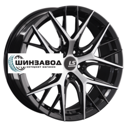 LS FlowForming 8x18/5x112 ET30 D66,6 RC57 BKF (конус)