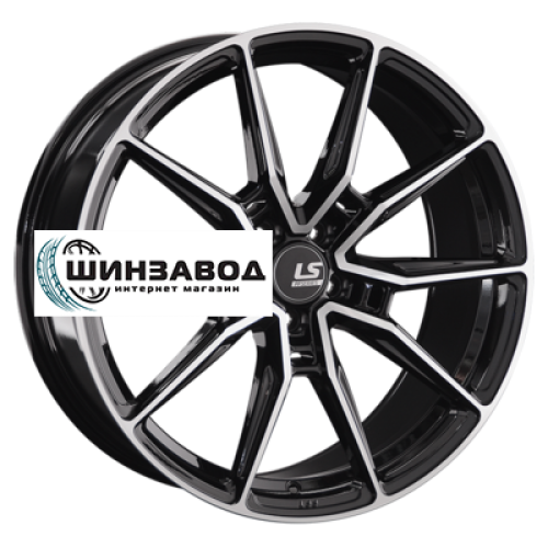 LS FlowForming 8,5x20/5x112 ET20 D66,6 RC58 BKF (конус)