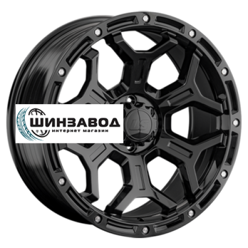 LS FlowForming 9x20/6x114,3 ET25 D67,1 RC68 BK (конус, Колпак+лого)