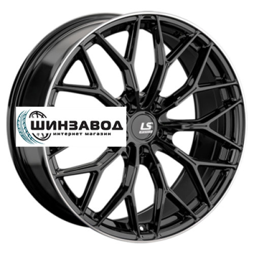 LS FlowForming 8,5x19/5x112 ET25 D66,6 RC69 BKL (конус)