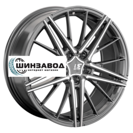 LS FlowForming 8,5x20/5x114,3 ET30 D60,1 RC76 GMF (конус, Колпак+лого)