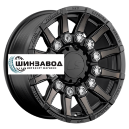 LS FlowForming 9x17/5x150 ET25 D110,1 RC87 MB+LBZSF (конус, Колпак+лого)