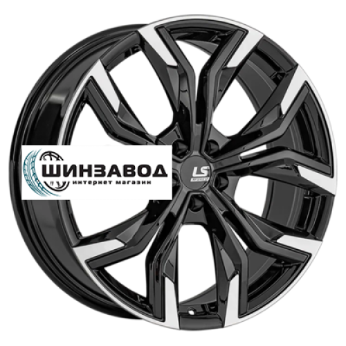 LS FlowForming 7,5x18/5x112 ET50 D66,6 RC92 BKF (конус)
