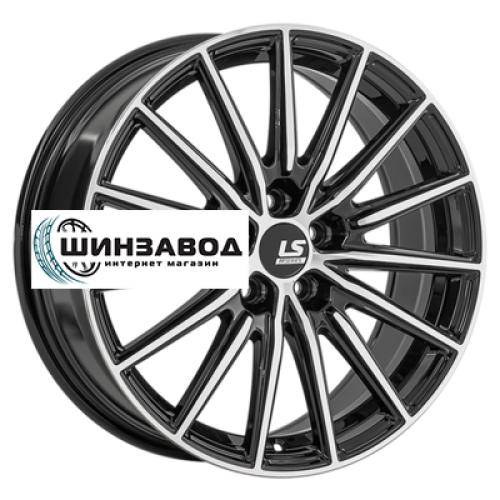 LS FlowForming 7,5x18/5x112 ET40 D66,6 RC93 BKF (конус)