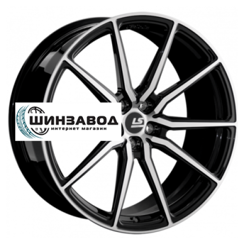 LS Forged 10,5x21/5x112 ET43 D66,6 LS FG01 BKF (конус, C570)
