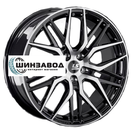 LS Forged 8,5x19/5x112 ET25 D66,6 LS FG04 BKF (конус, C570)