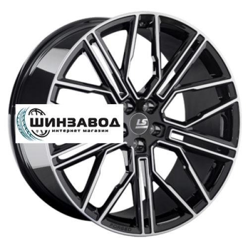 LS Forged 10,5x21/5x112 ET31 D66,6 LS FG08 BKF (конус, C570)