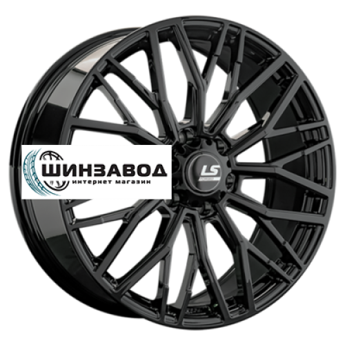 LS Forged 8,5x20/6x139,7 ET25 D106,1 LS FG33 BK (конус, Колпак+лого)