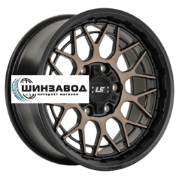 LS Forged 9x17/6x139,7 ET20 D106,1 LS FG52 MB+LYSF (конус, Колпак+лого)