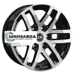 LS 8,5x17/6x139,7 ET30 D106,1 1279 BKF (конус, Колпак+лого)