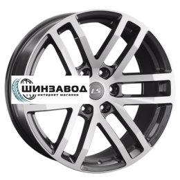 LS 8,5x17/6x139,7 ET25 D67,1 1279 GMF (конус, Колпак+лого)
