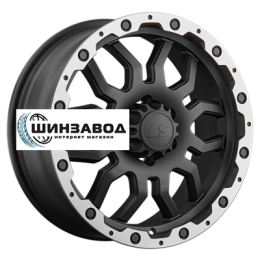 LS 7,5x17/6x114,3 ET40 D66,1 1285 MBL (конус, Колпак+лого)