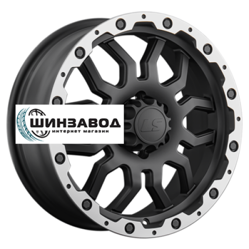 LS 7,5x17/6x114,3 ET40 D66,1 1285 MBL (конус, Колпак+лого)