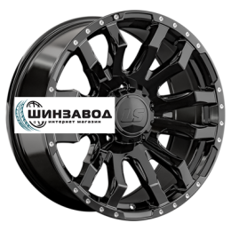 LS 9x20/5x150 ET25 D110,5 1294 BK (конус, Колпак+лого)