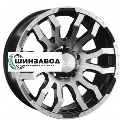 LS 9x20/6x139,7 ET20 D106,1 1294 BKF (конус, Колпак+лого)