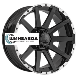 LS 9x20/6x139,7 ET20 D100,1 1302 BKL (конус, Колпак+лого)