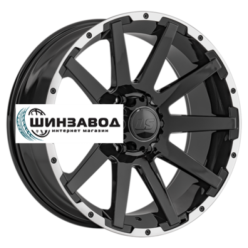 LS 9x20/6x139,7 ET20 D100,1 1302 BKL (конус, Колпак+лого)