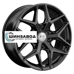 LS 8x17/6x139,7 ET36 D100,1 1303 BK (конус, Колпак+лого)