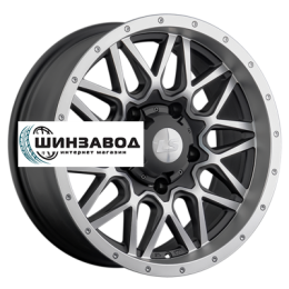 LS 8x17/5x150 ET0 D110,1 1341 MBF (конус, Колпак+лого)