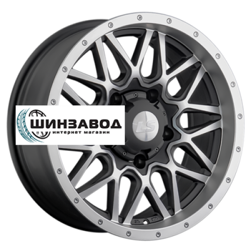 LS 8x17/6x139,7 ET10 D106,1 1341 MBF (конус, Колпак+лого)