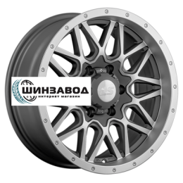 LS 8x17/6x139,7 ET10 D100,1 1341 MGMF (конус, Колпак+лого)