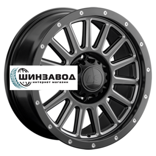 LS 8,5x17/5x150 ET30 D110,1 1347 BKS+SSF (конус, Колпак+лого)