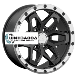 LS 9x18/6x139,7 ET15 D106,1 1350 MBL (конус, Колпак+лого)