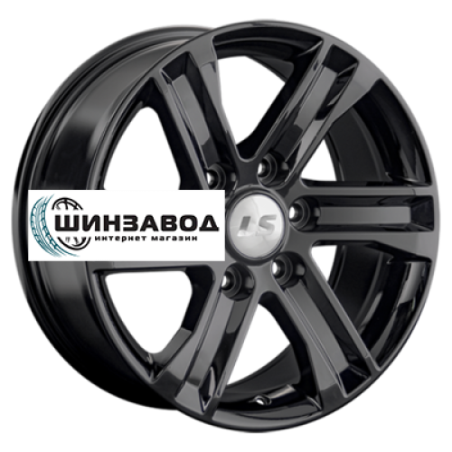 LS 8x17/6x139,7 ET38 D67,1 1359 BK (конус, Колпак+лого)