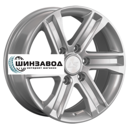 LS 8x17/6x139,7 ET36 D100,1 1359 Sil (конус, Колпак+лого)