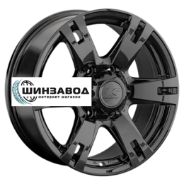 LS 8x17/6x139,7 ET38 D100,1 182 BK (конус, Колпак+лого)