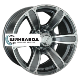 LS 8x17/6x139,7 ET10 D107,1 766 GMF (конус, Колпак+лого)
