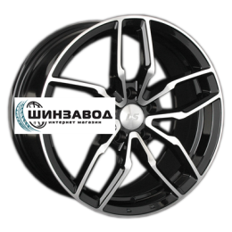 LS 7,5x17/5x114,3 ET40 D73,1 790 BKF (конус, Колпак+лого)