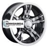LS 7x15/5x139,7 ET-10 D108,5 883 BKF (конус, Колпак+лого)