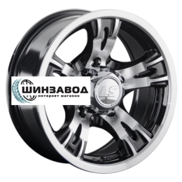 LS 7x15/5x139,7 ET-10 D108,5 883 BKF (конус, Колпак+лого)