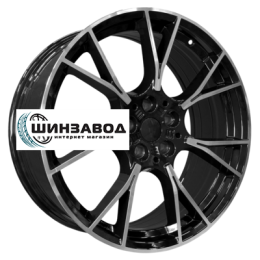 PDW 8,5x19/5x112 ET25 D66,6 5407 Gloss Black Machine Face (PDW)