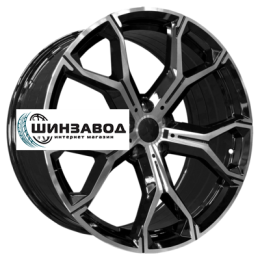 PDW 10,5x20/5x112 ET40 D66,6 5445 Gloss Black Machine Face (PDW)