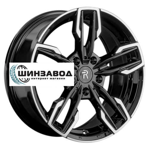 Replay 8x17/5x120 ET43 D72,6 B375 BKF (конус, C570)