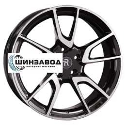 Replay 8x18/5x114,3 ET30 D60,1 LX187 BKF (конус, C570)