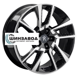 Replay 8x18/5x114,3 ET30 D60,1 LX232 BKF (конус, C570)