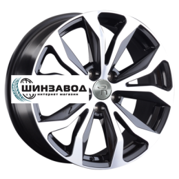 Replay 7,5x18/5x114,3 ET35 D60,1 LX62 BKFP (конус, C570)