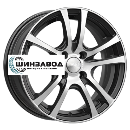 СКАД 6x15/5x100 ET38 D57,1 Дели (КЛ300) Алмаз