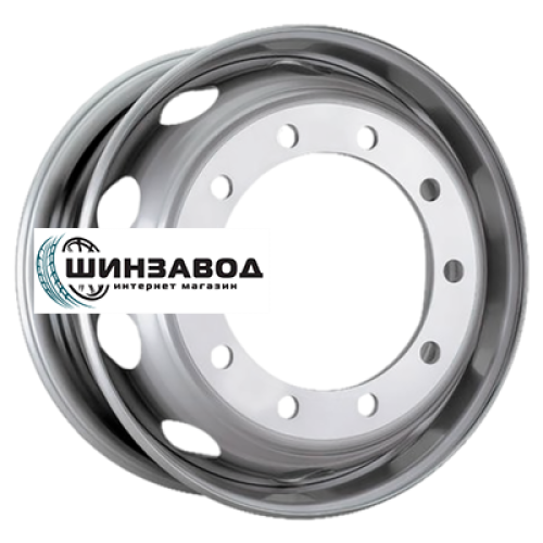SRW 8,5x24/10x335 ET180 D281 Silver (2852402) (16 мм) Камаз 6580 / Вольво / Скания / Ман / Мерседес 4 750 кг камера