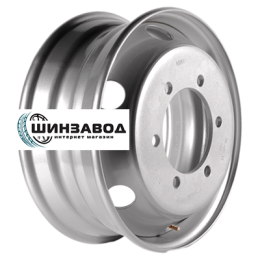 ZEPP 6x17,5/6x222,25 ET135 D164 Sil (YZ) (12 мм) Азия (HD72,78, HINO, ISUZU)