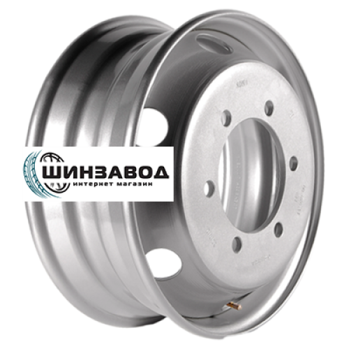 ZEPP 6x17,5/6x222,25 ET135 D164 Sil (YZ) (12 мм) Азия (HD72,78, HINO, ISUZU)