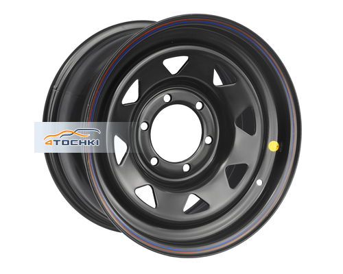 Диски Off-Road Wheels 8x16/6x139,7 ET30 D110 Тойота/Ниссан/L200 2005+ черный (треуг. мелкий)
